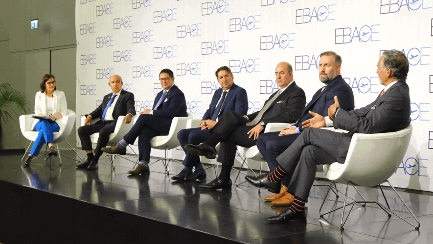 European Business Aviation Convention & Exhibition Panel Speakers on the Push for Decarbonization