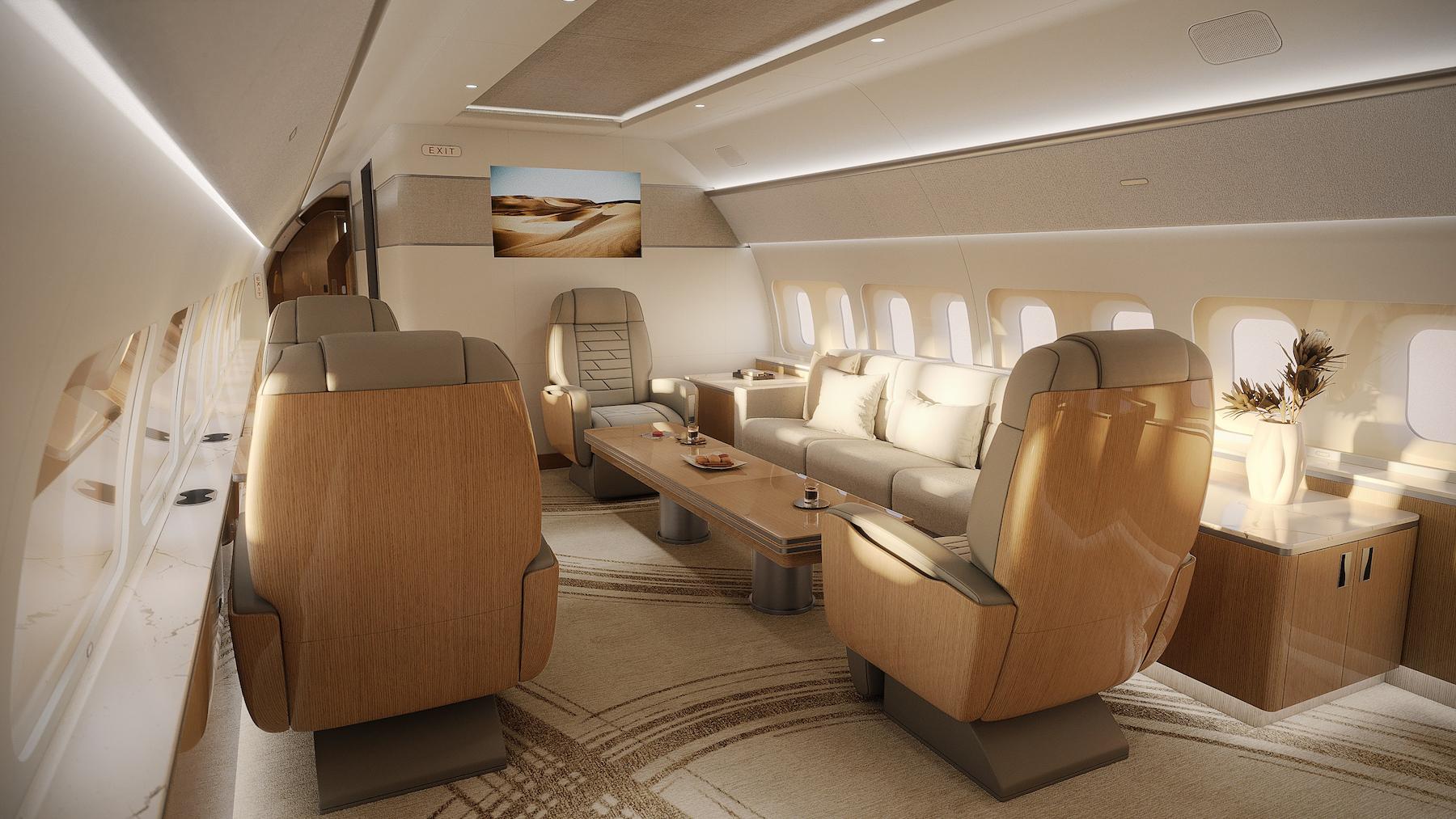 737-47 Aft Lounge B - Serene
